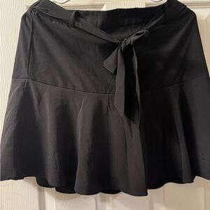 Soho Apparel Black Skater Skirt